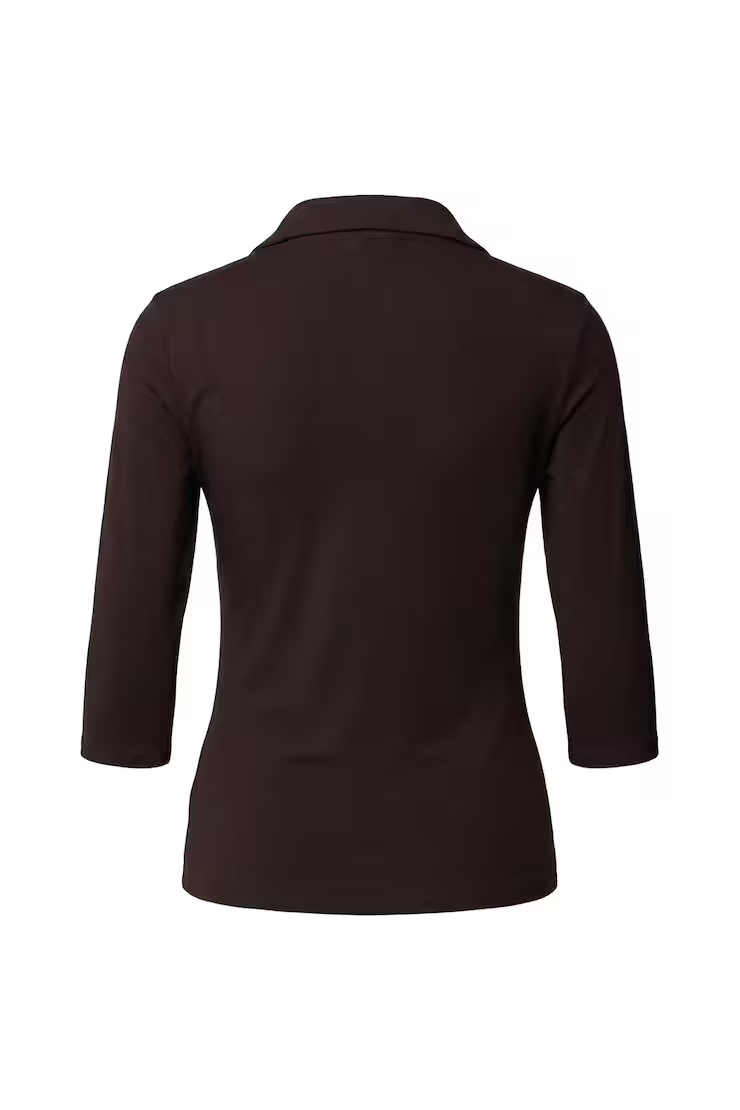 Sleek 3/4 Sleeve Polo Top - Image 7