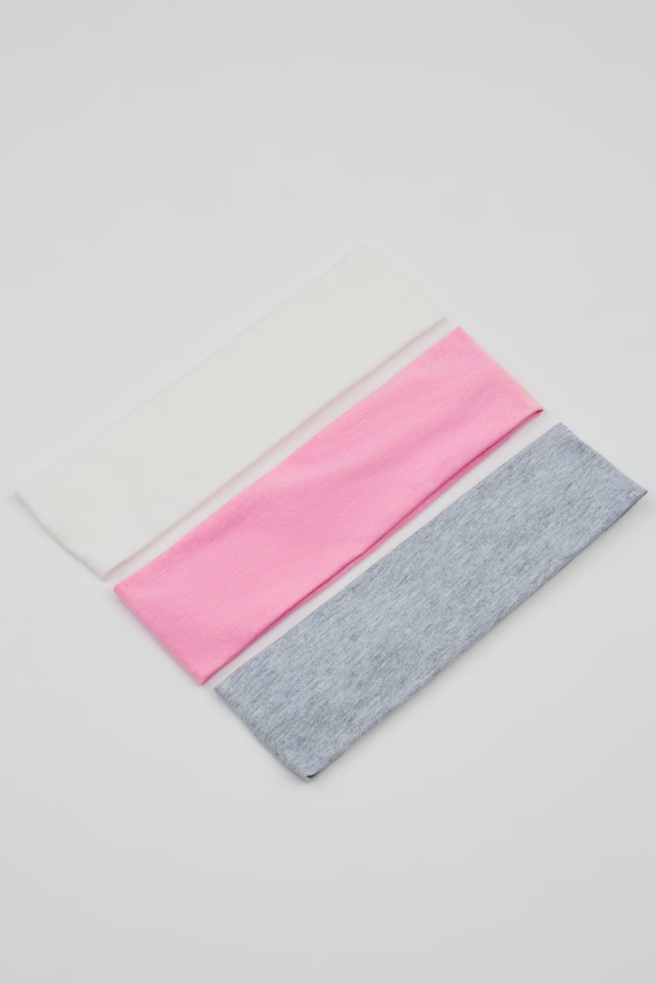 Alternative view of Set Of 3 Stretchy Headbands