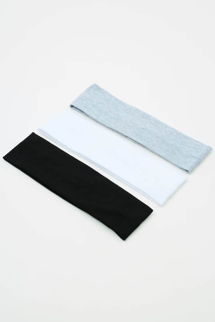 Alternative view of Set Of 3 Stretchy Headbands