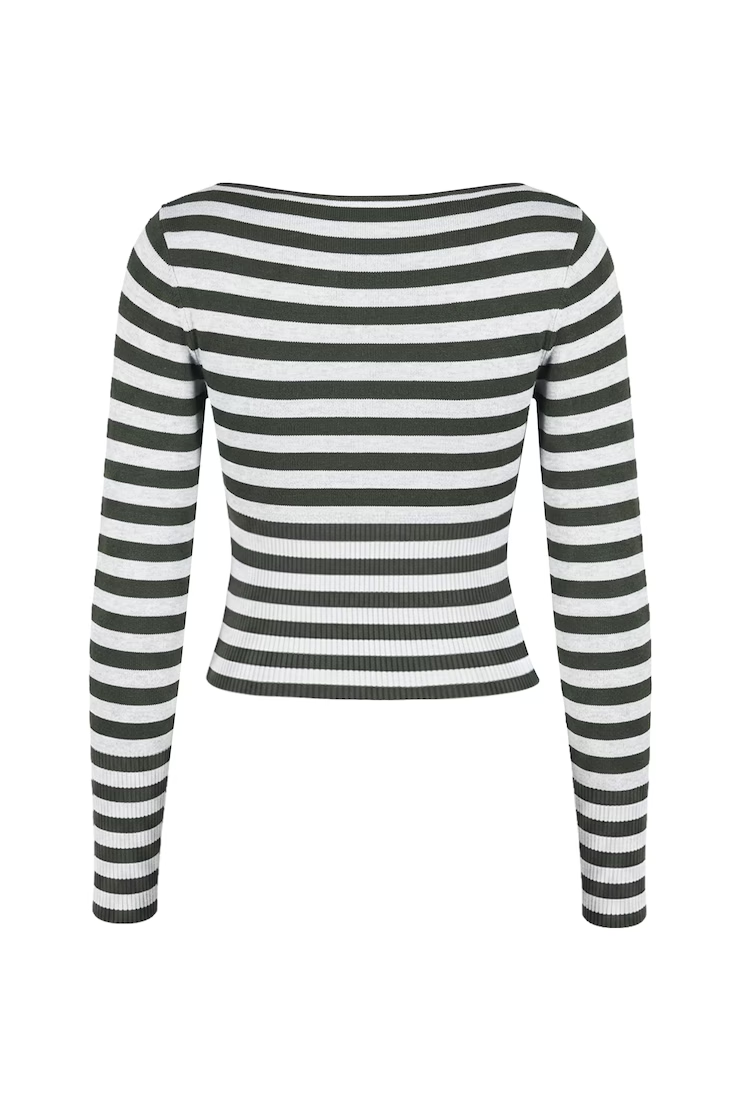 Ryan Fitted Boatneck Sweater - Image 7