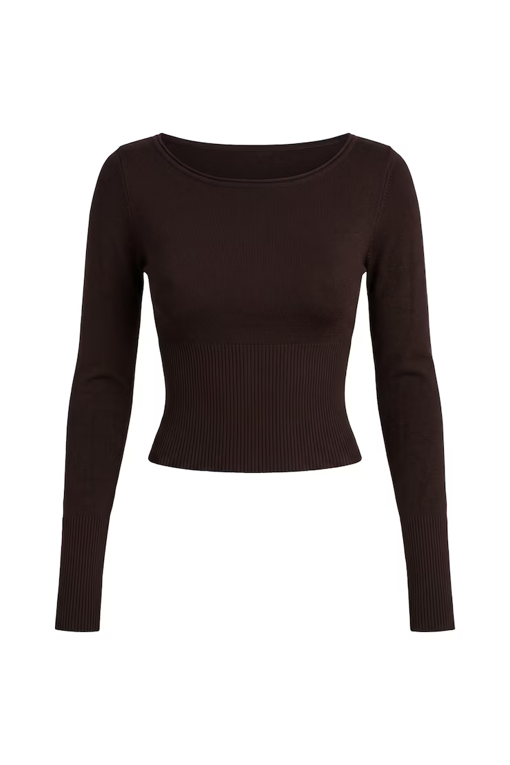 Alternative view of Ryan Fitted Boatneck Sweater