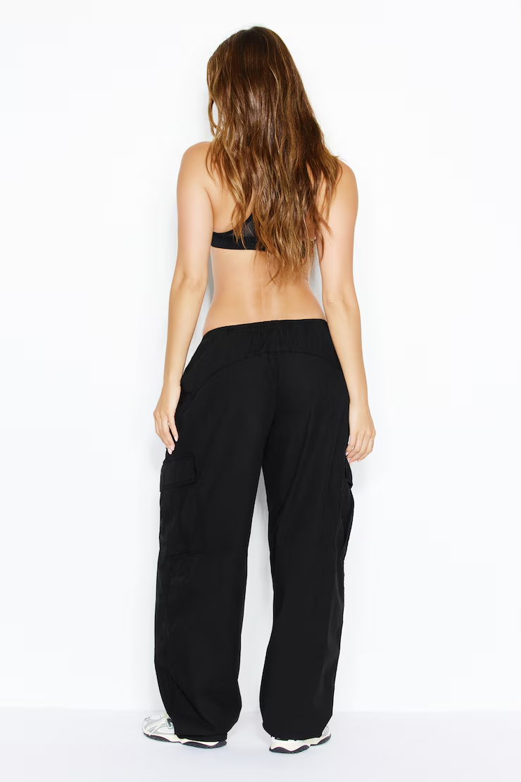 Poplin Balloon Cargo Pants - Image 6