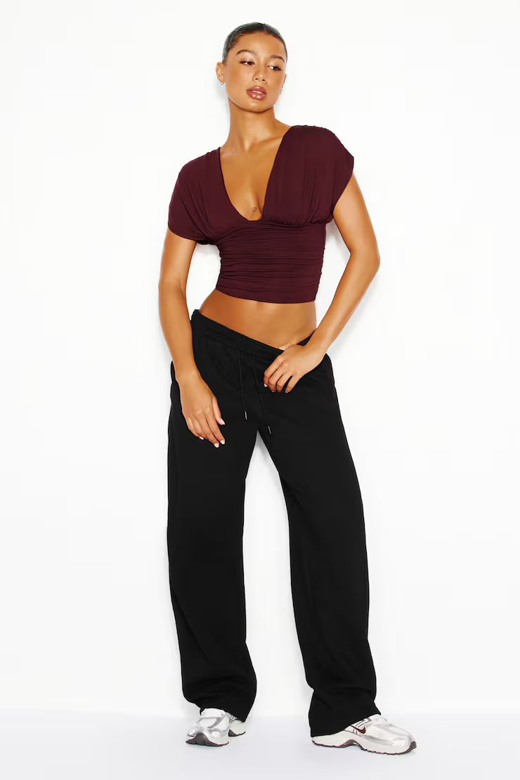 Plunge Open Tie Back Top - Image 4