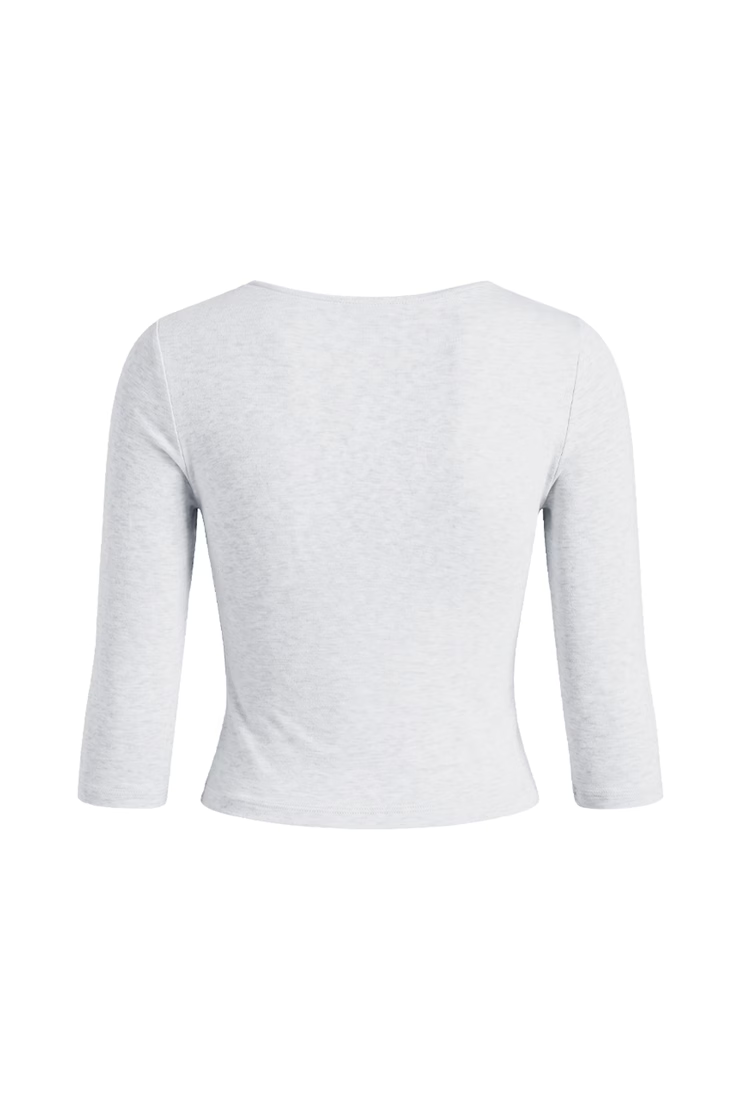 Plunge 3/4 Sleeve Top - Image 7