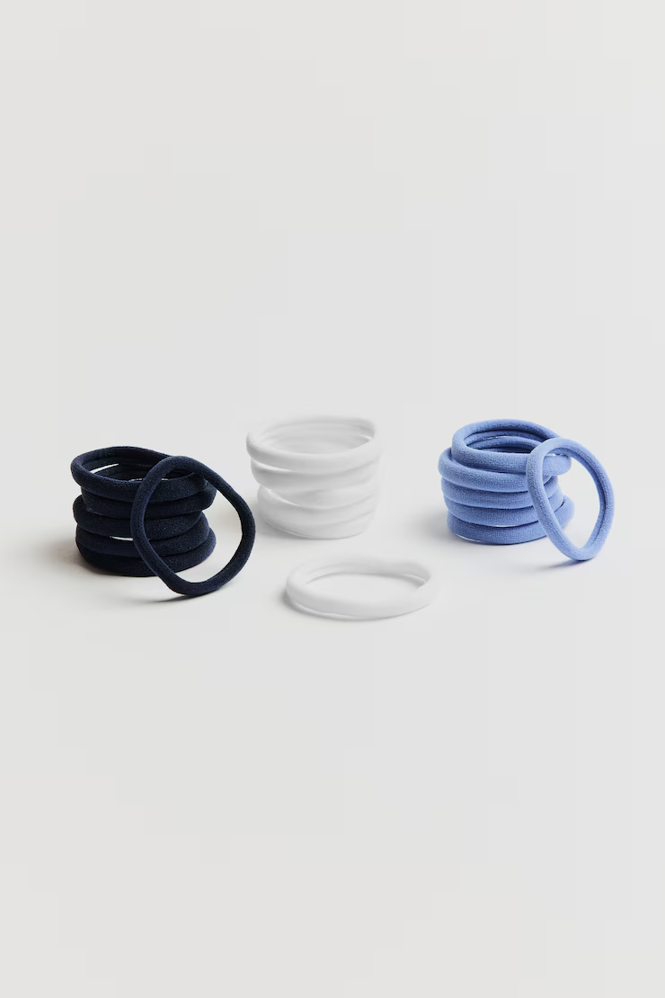 Pack Of 18 Seamless Hair Elastics