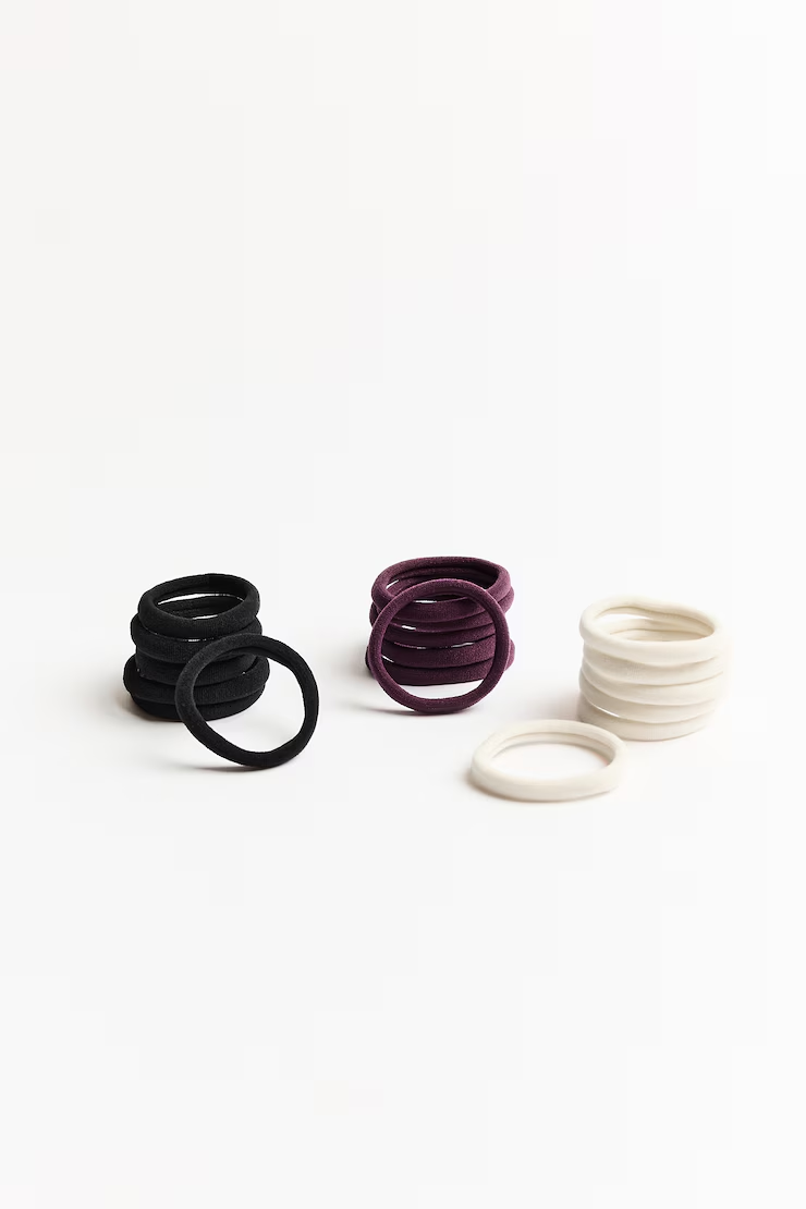 Pack Of 18 Seamless Hair Elastics