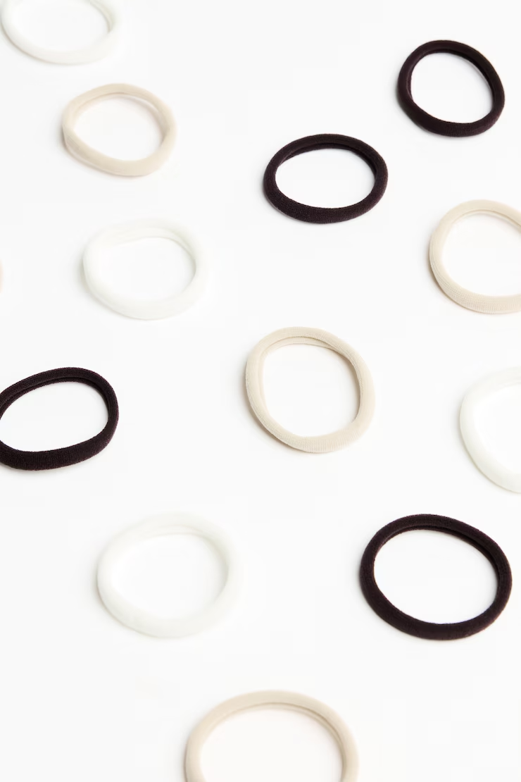 Pack Of 18 Seamless Hair Elastics