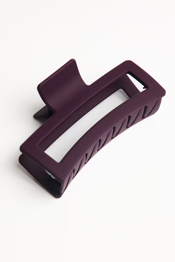 Oversized Rectangle Claw Clip