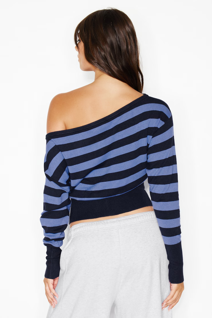 Off Shoulder Reset Long Sleeve Top - Image 6