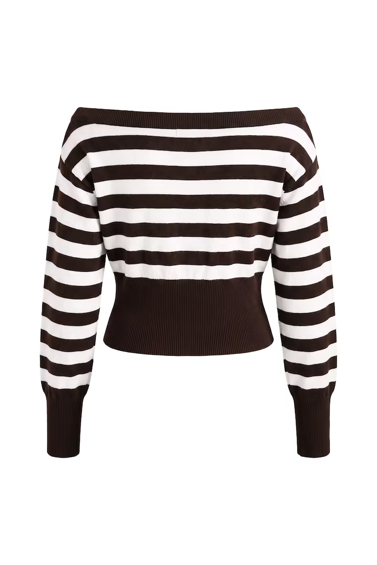 Off Shoulder Reset Long Sleeve Top - Image 7
