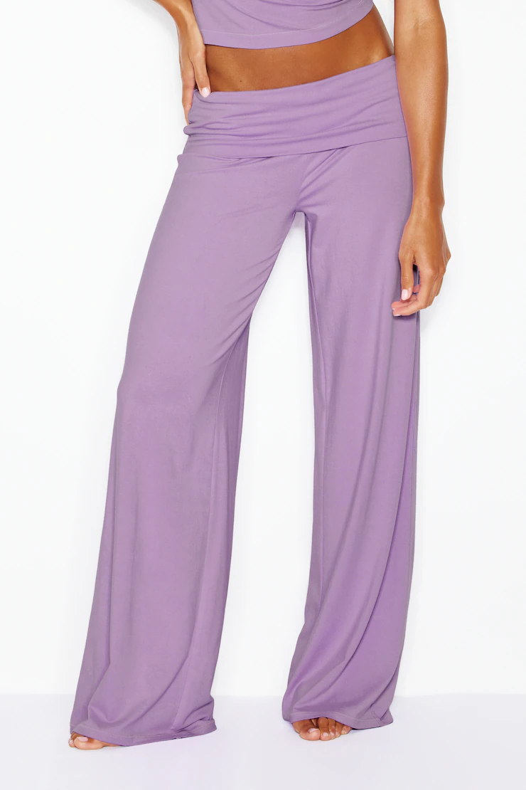 Modal Foldover Pants - Image 3