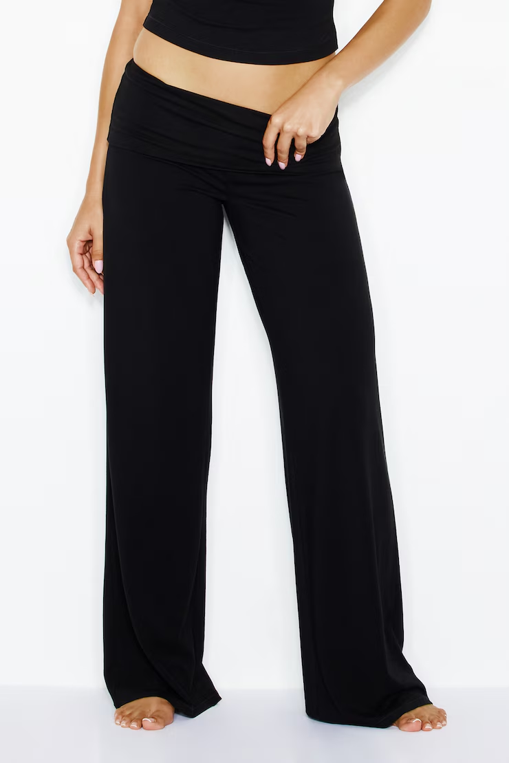 Modal Foldover Pants - Image 3