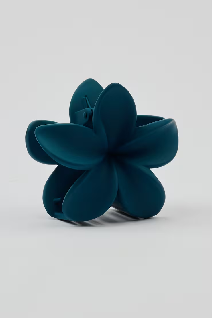 Matte Flower Hair Claw - Image 3