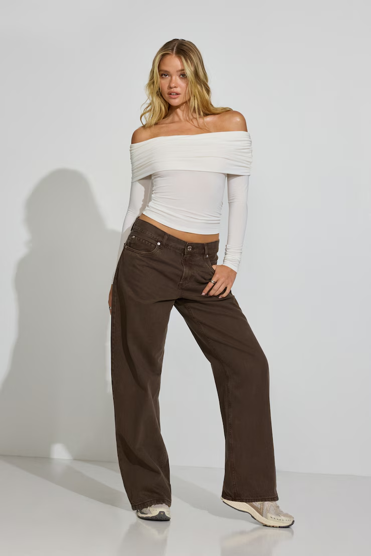 Alternative view of Low Rise Baggy Pants