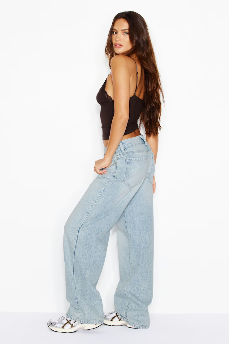 Low Rise Baggy Jeans - Image 3