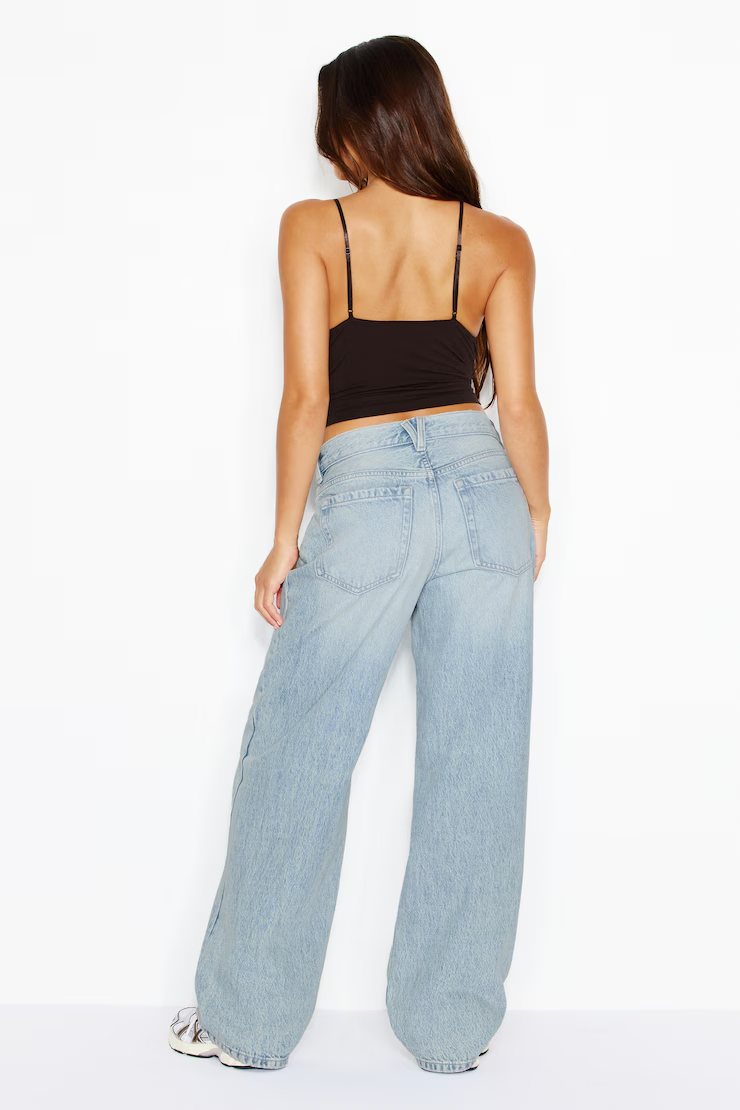 Low Rise Baggy Jeans - Image 6
