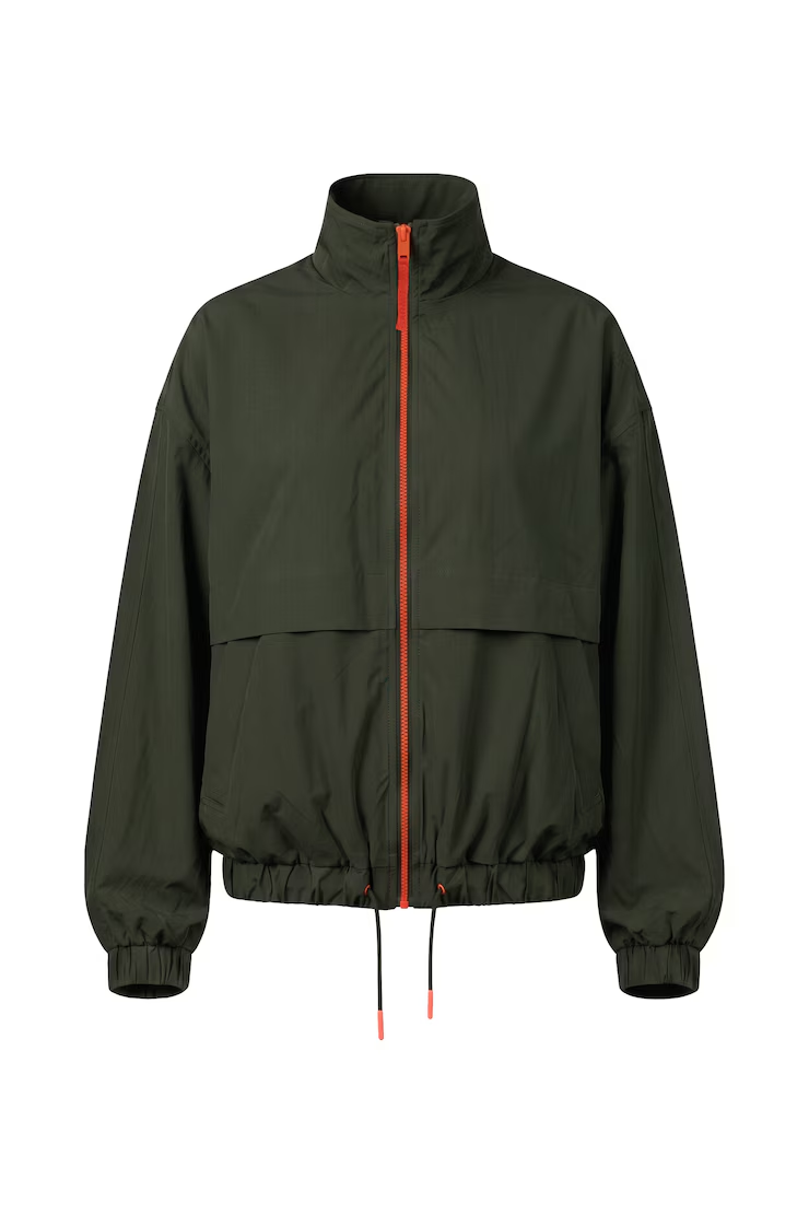 Alternative view of Long Water Repellent Windbreaker
