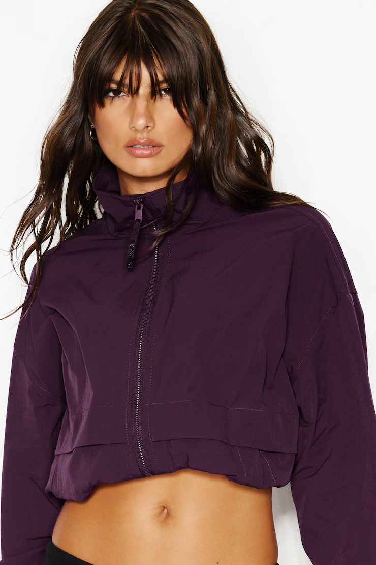 Long Water Repellent Windbreaker