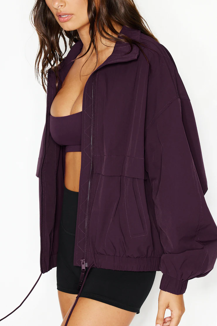 Long Water Repellent Windbreaker - Image 6