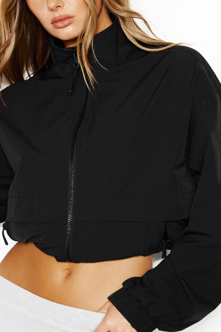 Long Water Repellent Windbreaker - Image 5