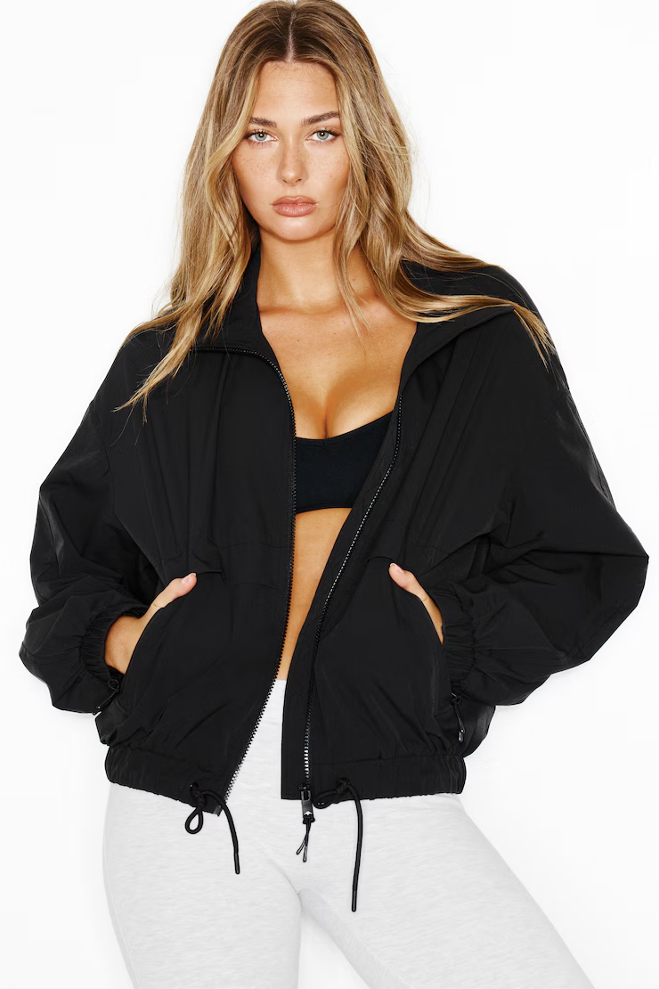 Long Water Repellent Windbreaker - Image 6