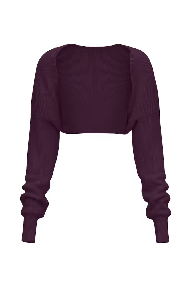 Alternative view of Long Sleeve Shrug Cardigan
