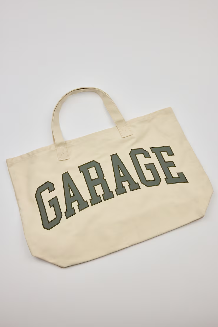 Garage Branded Solid Base Tote Bag - Image 2