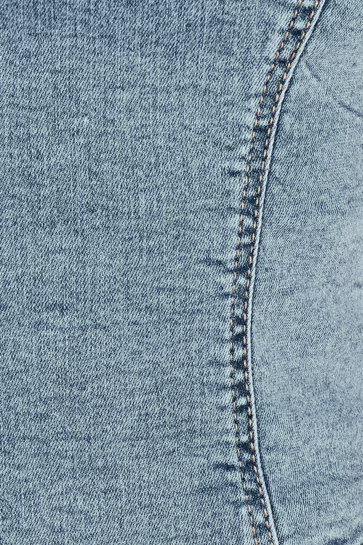 Denim Plunge Halter Top - Image 5