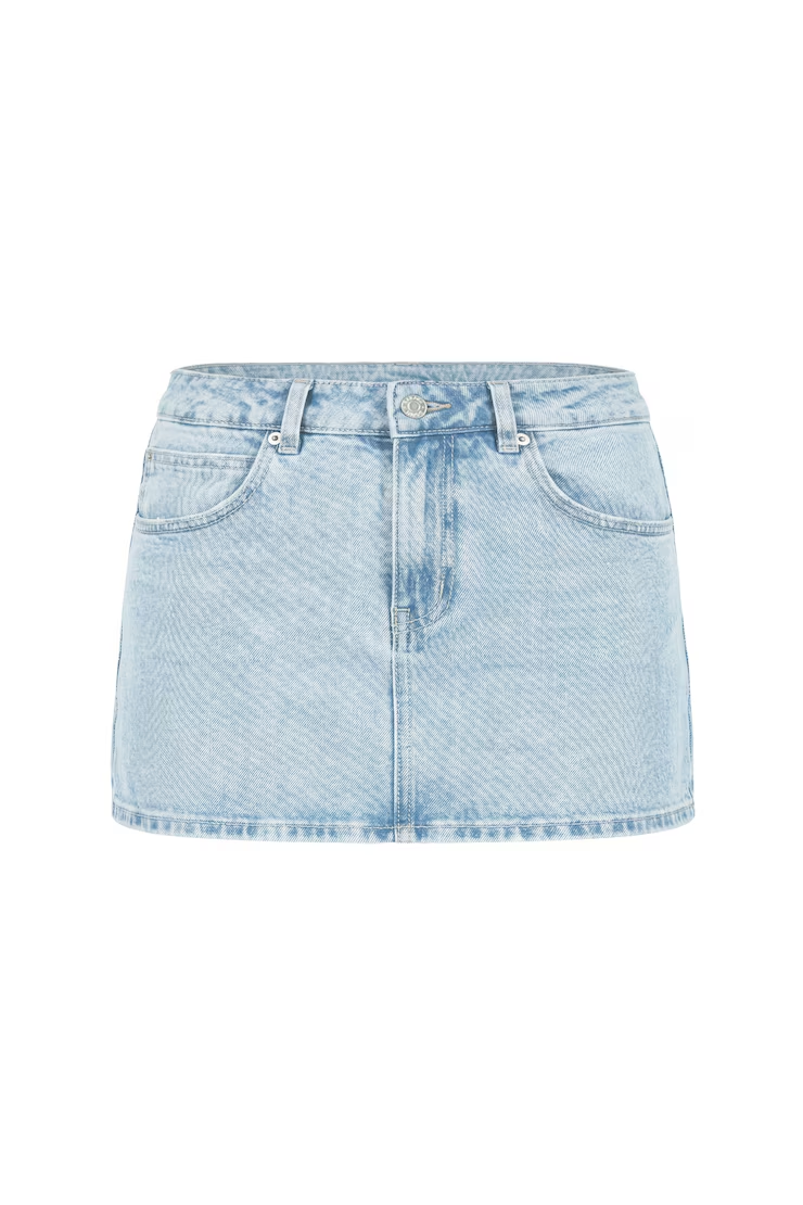 Alternative view of Denim Micro Skort