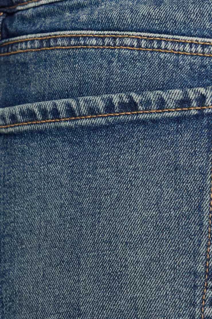 Denim Micro Skort - Image 6