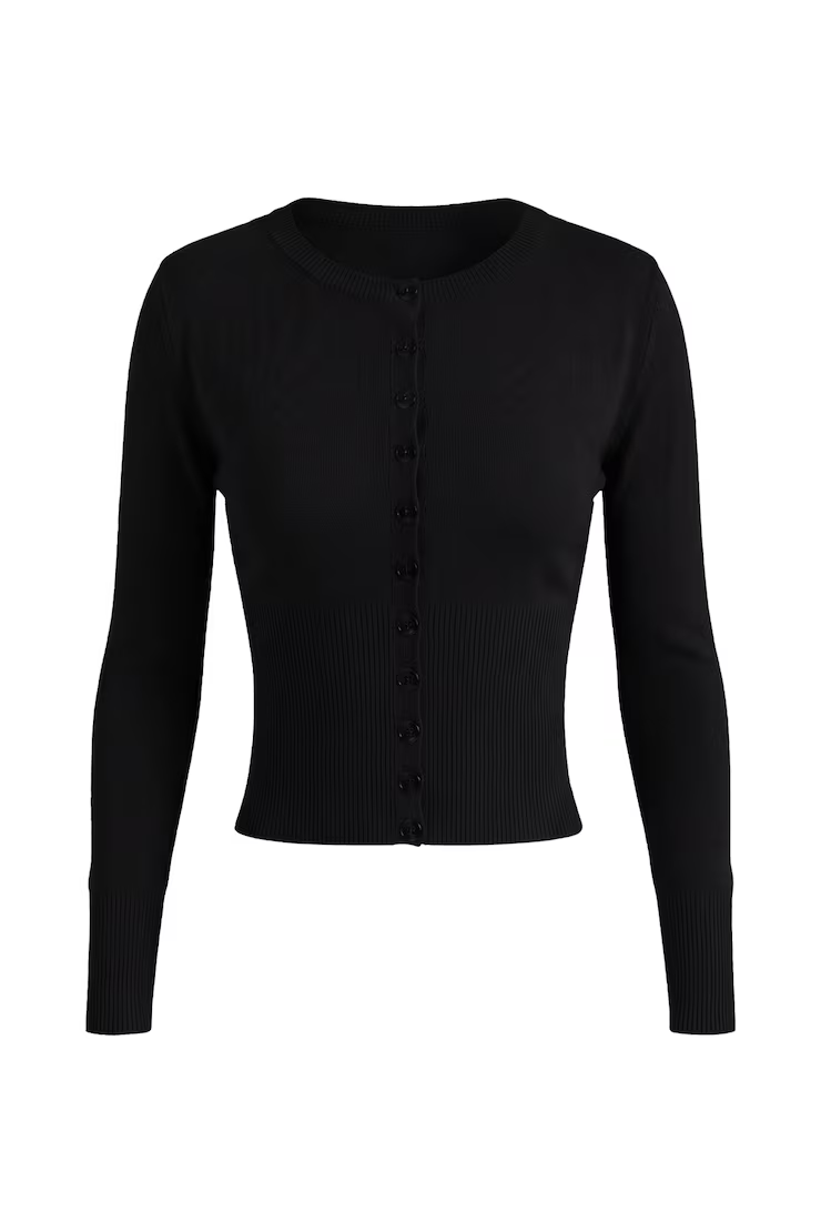 Alternative view of Clean Cinch Waist Cardigan