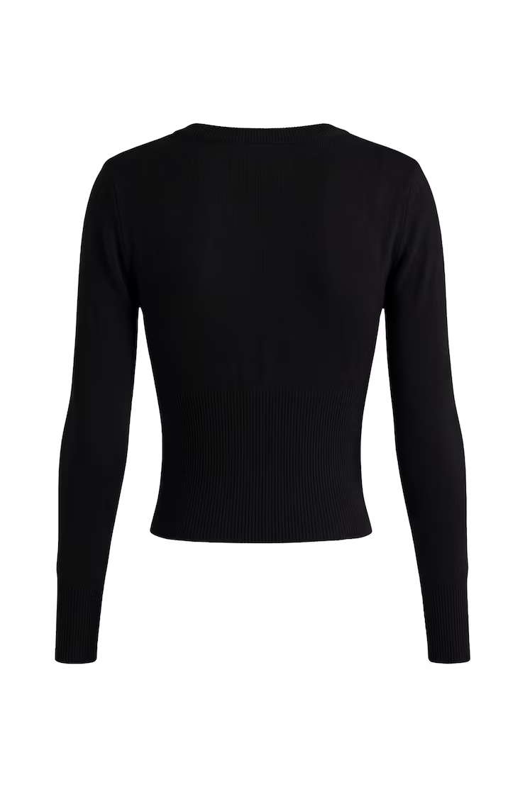 Clean Cinch Waist Cardigan - Image 7