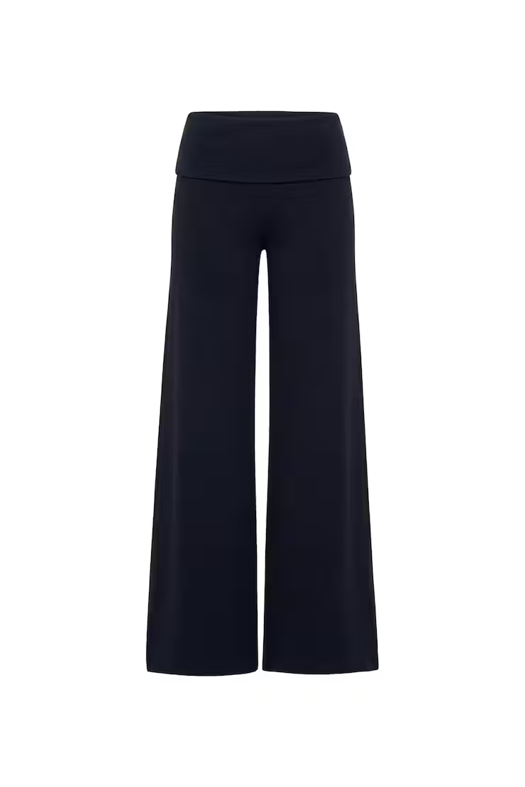 Alternative view of Brushed Stretchterry Wide Leg Pants