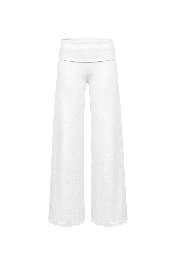 Alternative view of Brushed Stretchterry Wide Leg Pants