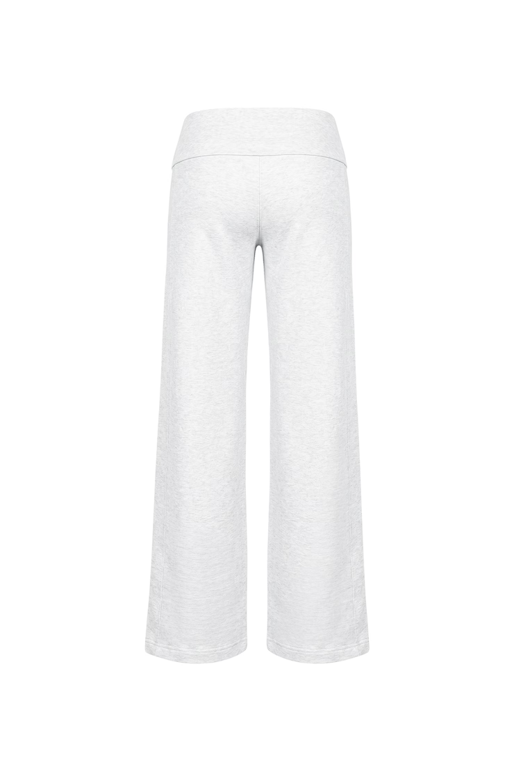Brushed Stretchterry Wide Leg Pants - Image 7