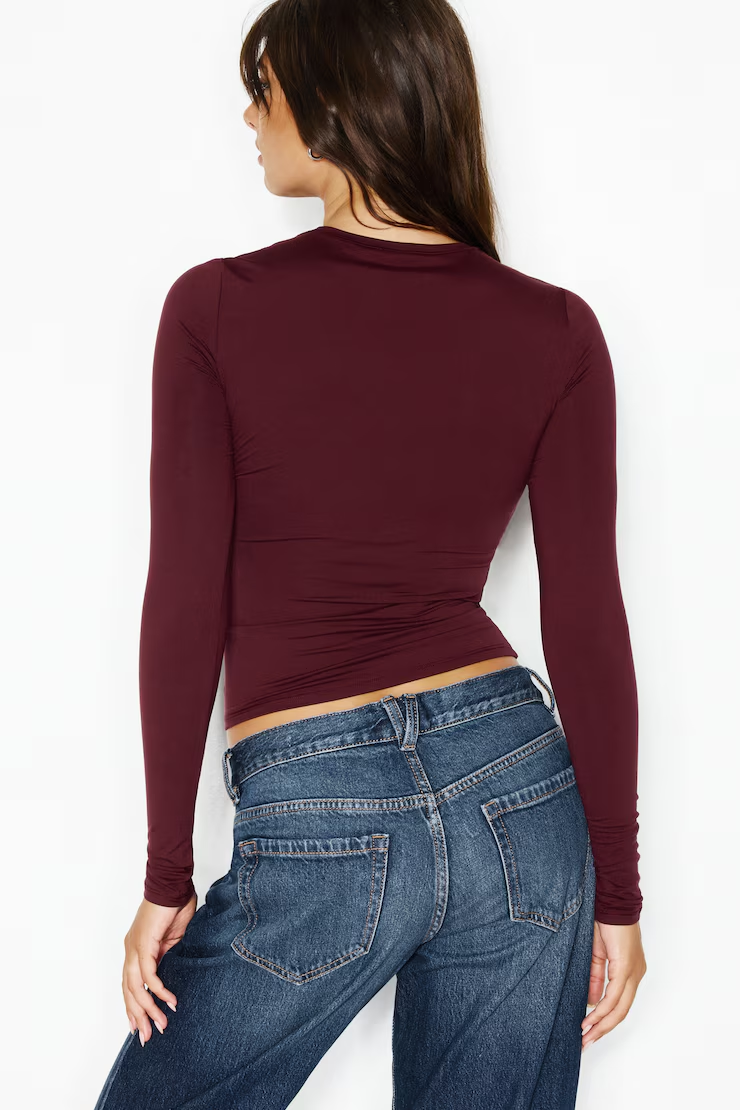 Baretouch Crewneck Long Sleeve Top - Image 6