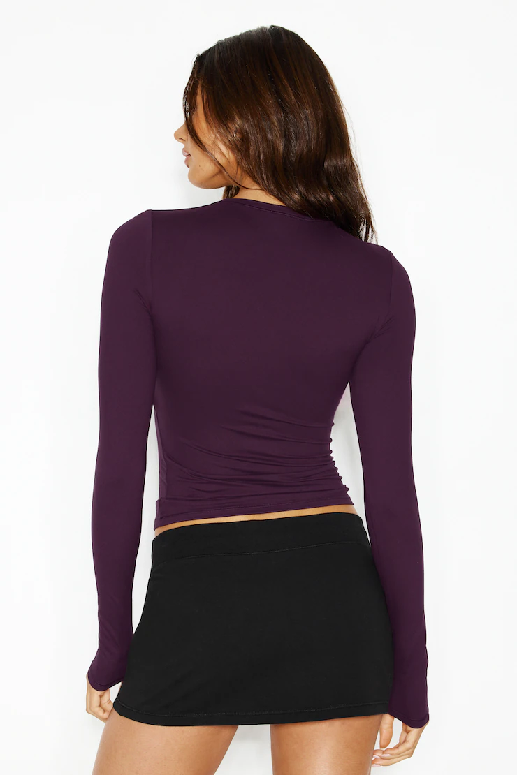 Baretouch Crewneck Long Sleeve Top - Image 6
