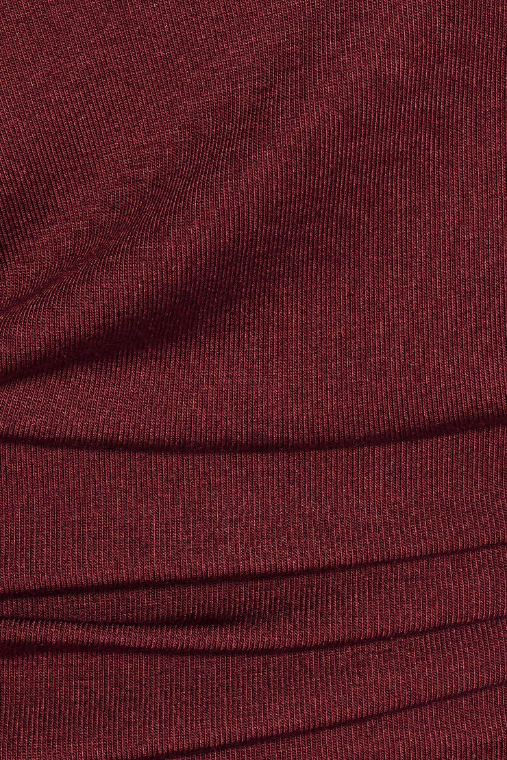 Asymmetric Snatched Waist Long Sleeve Top - Image 8