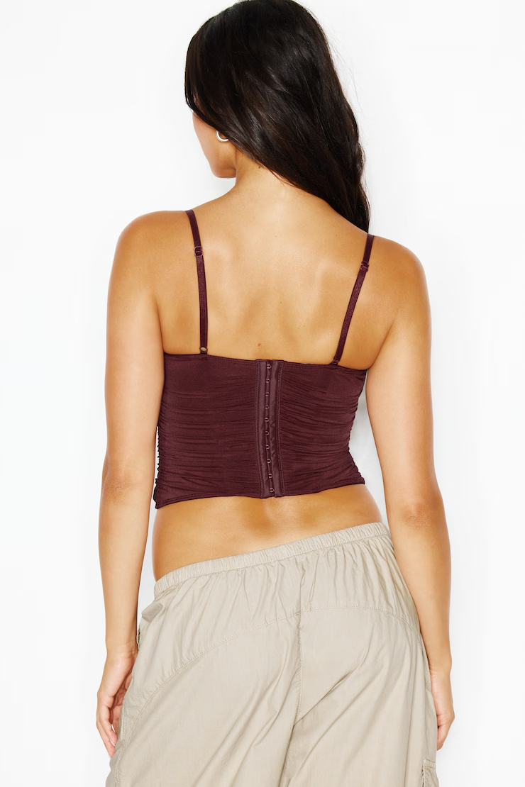 Ally Mesh Peekaboo Bustier - Image 6