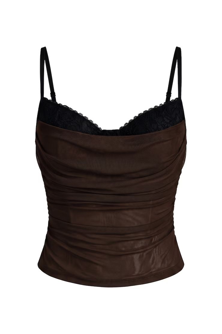 Alternative view of Ally Mesh Peekaboo Bustier