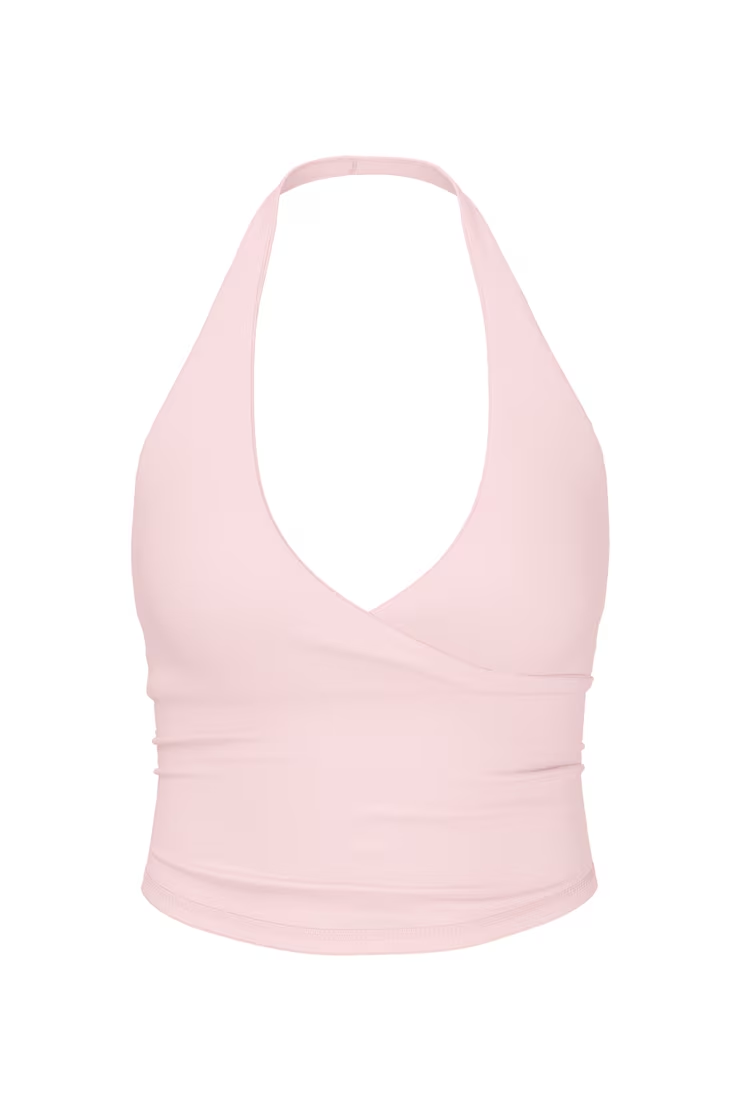 Active Wrap Halter Top - Image 2