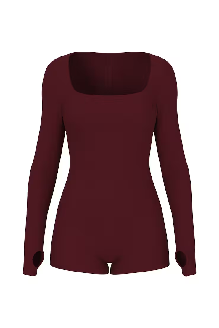 Alternative view of Active Squareneck Romper