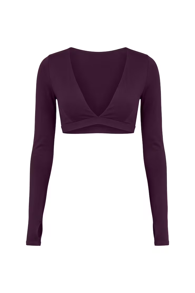 Alternative view of Active Plunge Long Sleeve Top