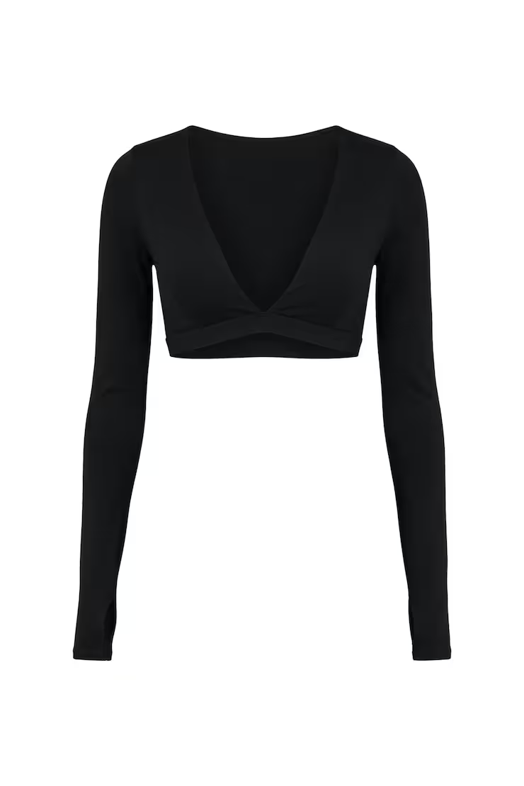 Alternative view of Active Plunge Long Sleeve Top