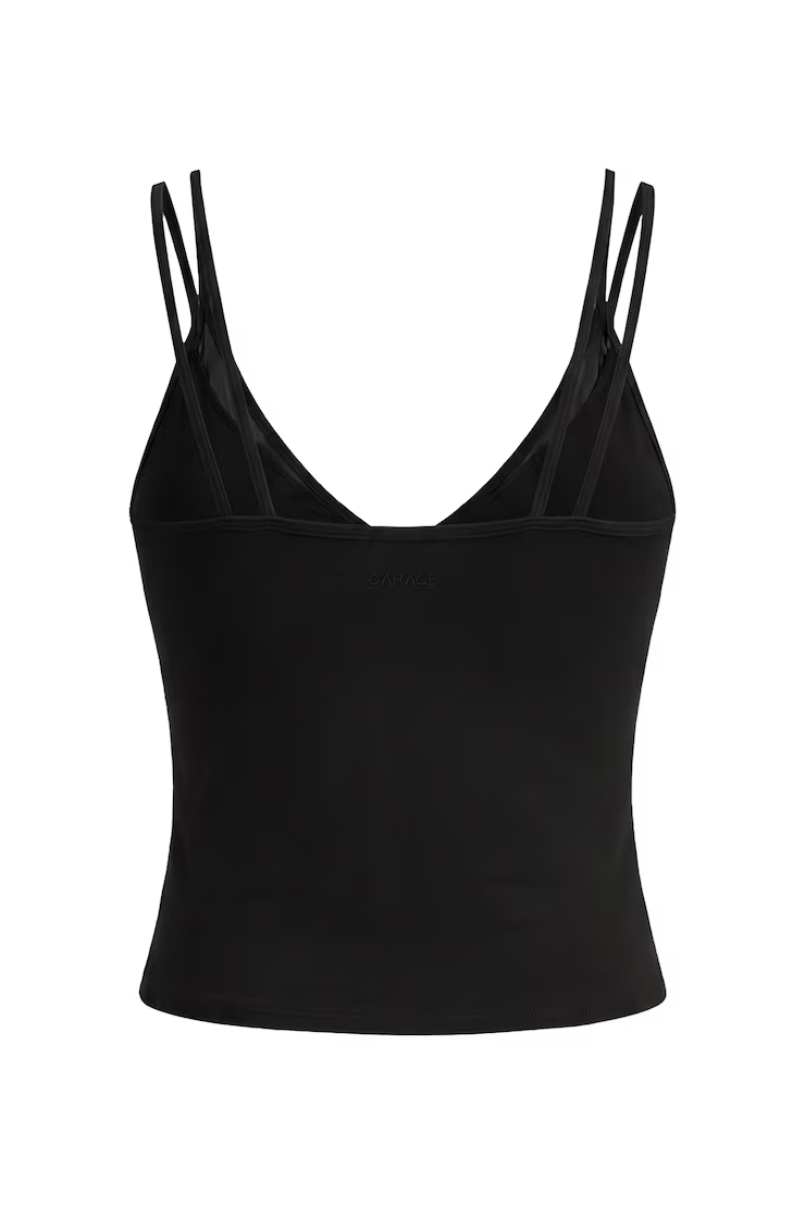 Active Mesh Plunge Cami Top - Image 7