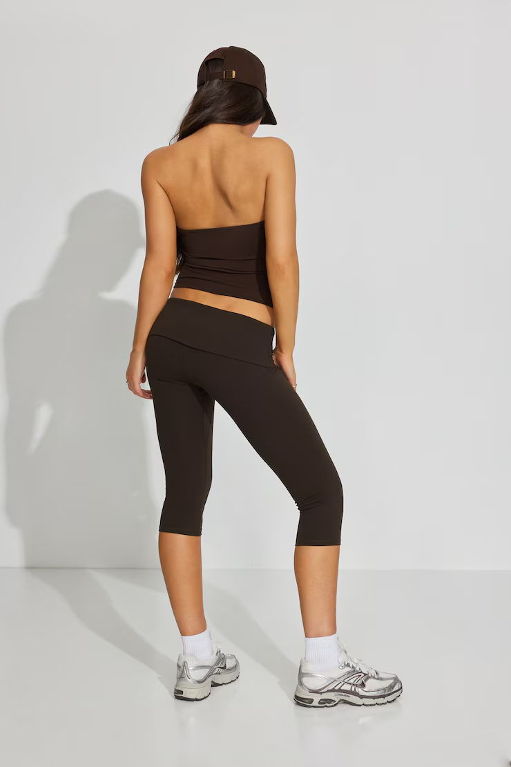 Active Foldover Capris - Image 3
