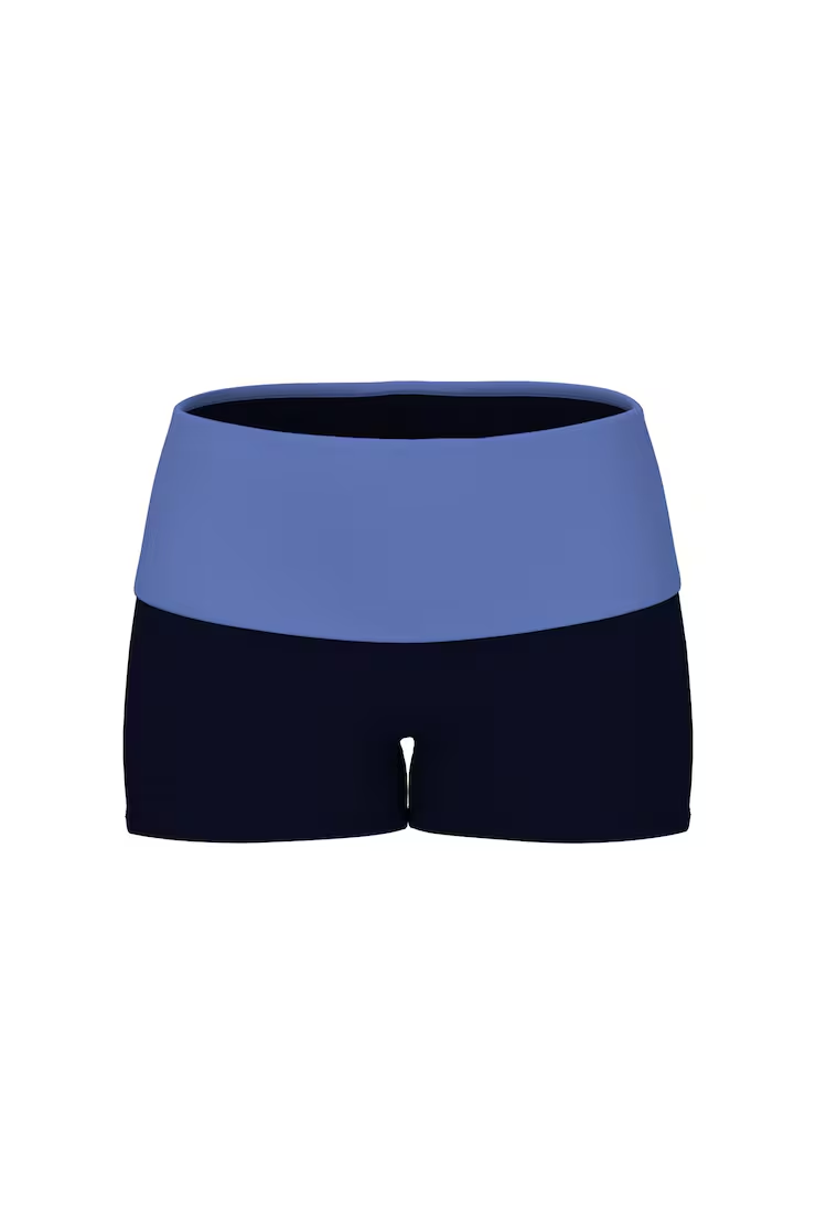 Alternative view of Active Foldover Booty Shorts