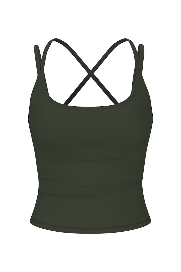 Alternative view of Active Double Strap Cami Top