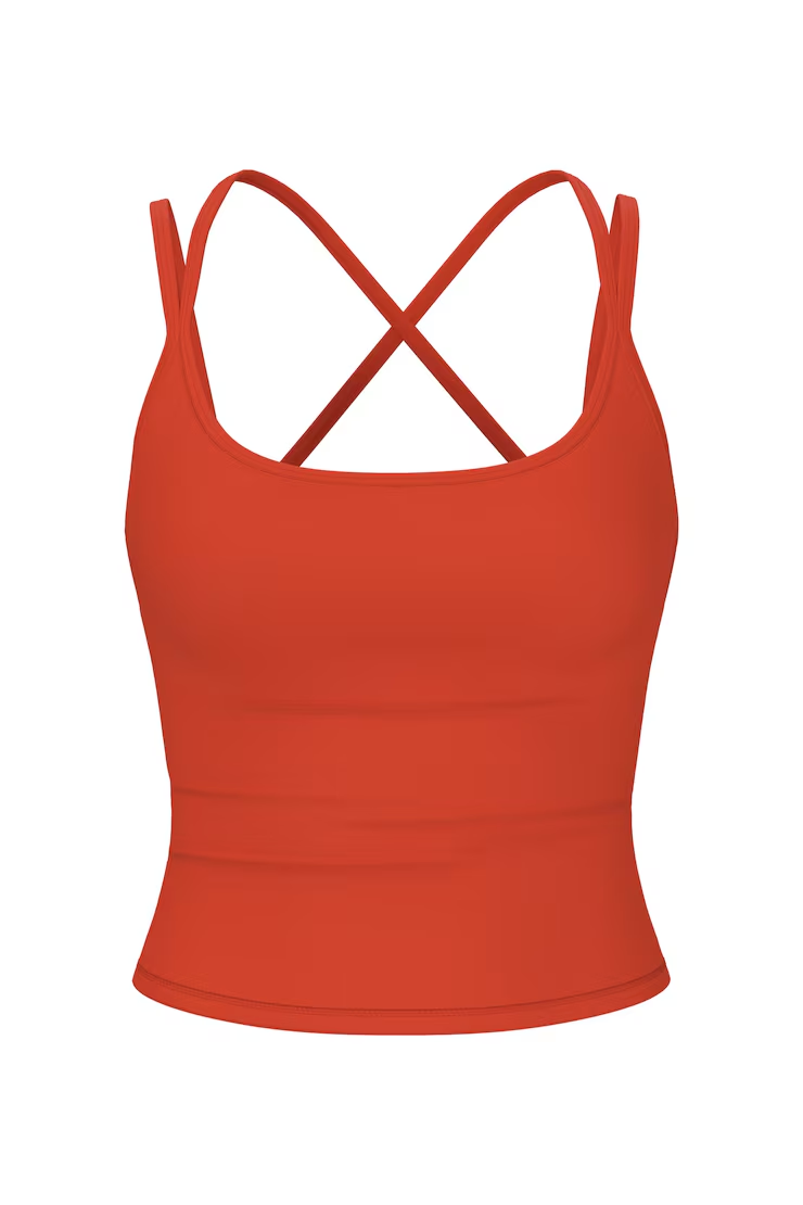 Alternative view of Active Double Strap Cami Top