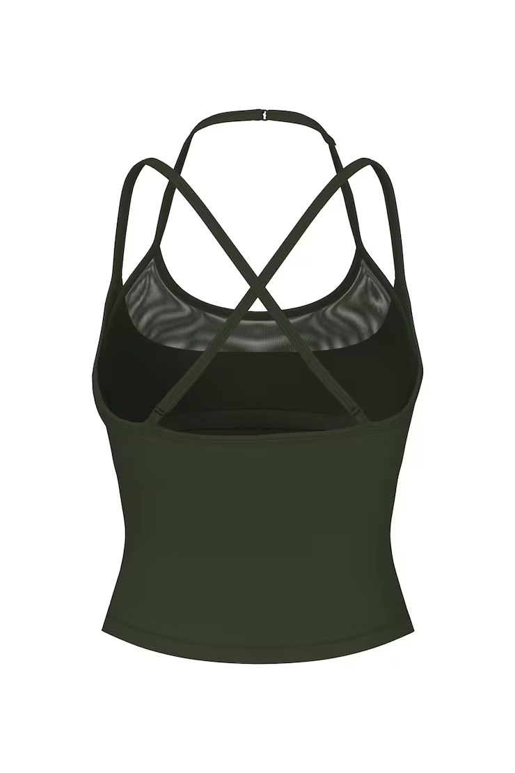 Active Double Layer Mesh Tank Top - Image 7